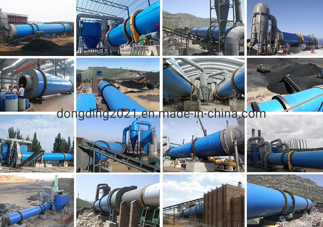 Industrial Rotary Drum Drying Equipment for Mineral, Ore, Silica Sand, Feed Dregs, Chicken Manure, Coal, Slurry, Slag, Biomass, Industrial Rotary Dryer