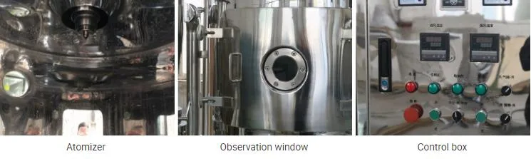 Stainless Steel High Quality Spray Dryer Lab Industrial Spray Dryer for Drying Broth Powder Chicken Juice Powder