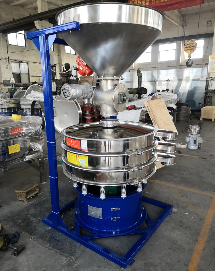 Separator Machine Filtering Herbal Powder Vibrating Screen Rotary Sieve Shaker Food Sifter